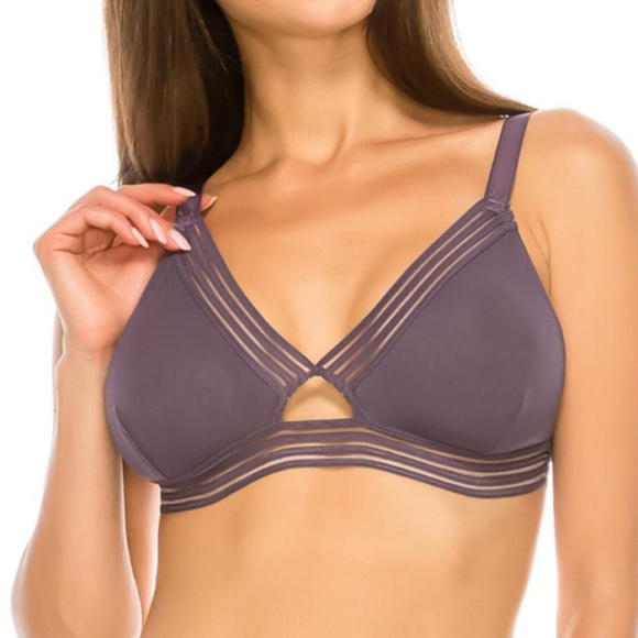 Grace Mesh Triangle Cut Bralette NEW! - Picture 1 of 5